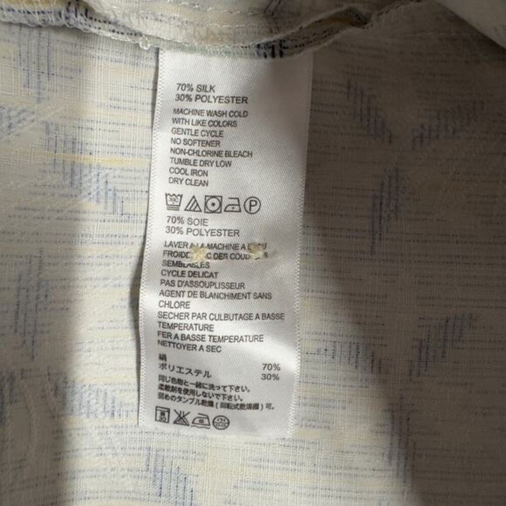 Tommy Bahama Mens Size XL Island Zone Geometric Tropical Hawaiian Camp‎ Shirt - Picture 11 of 11